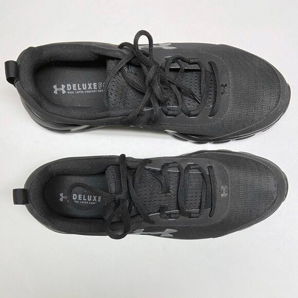 Under Armour Men's Charged Assert 8 Running Shoes Sneakers Size 12 Black Lace-up - Picture 4 of 8